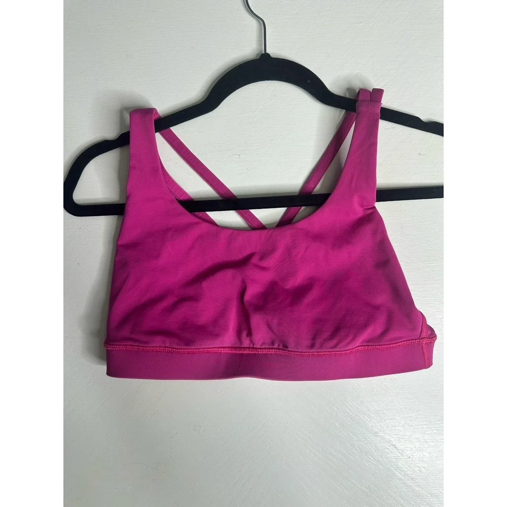 Lululemon Energy Bra in Passionate Size 8